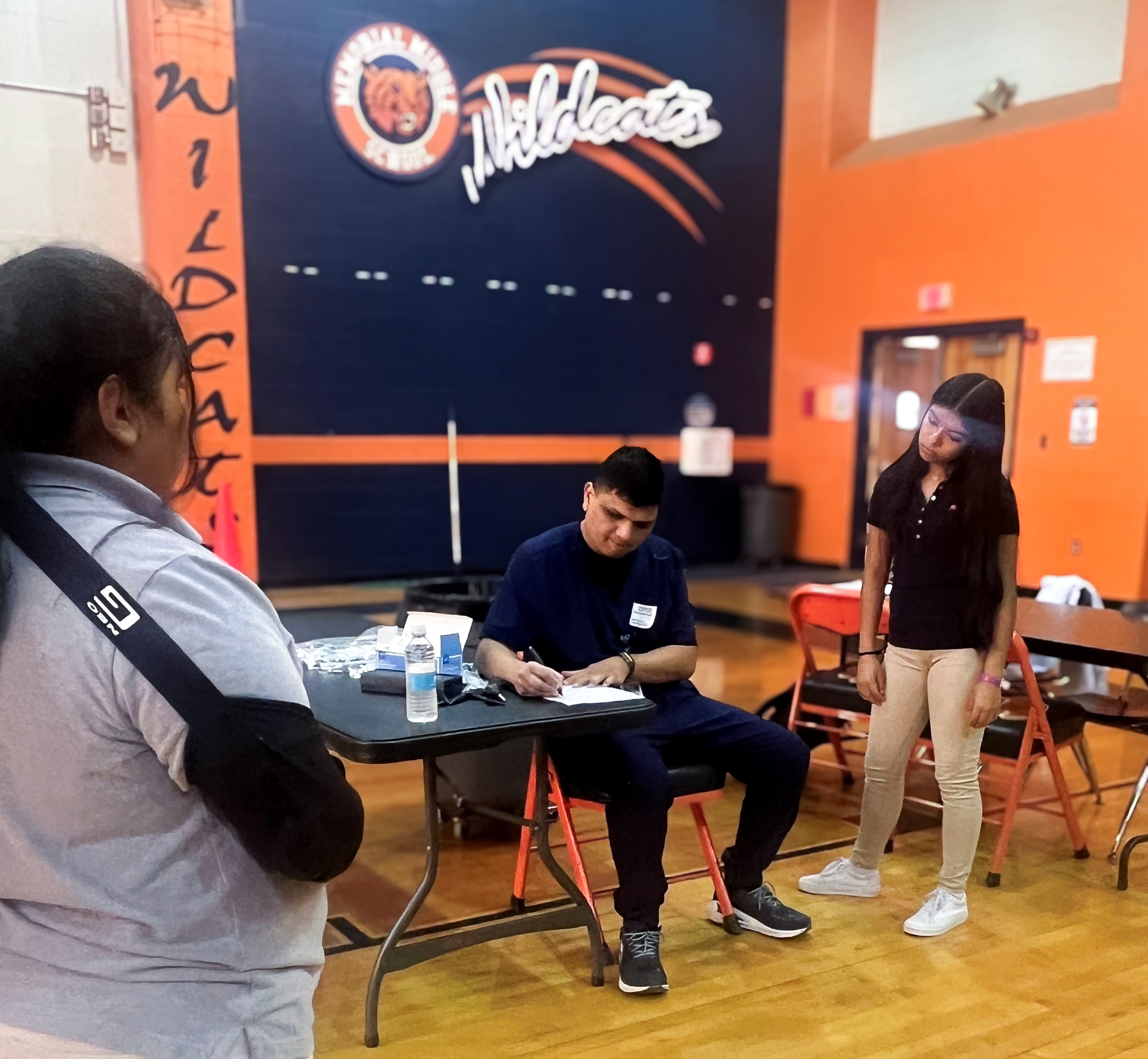 ENT Station ECISD Sports Physicals