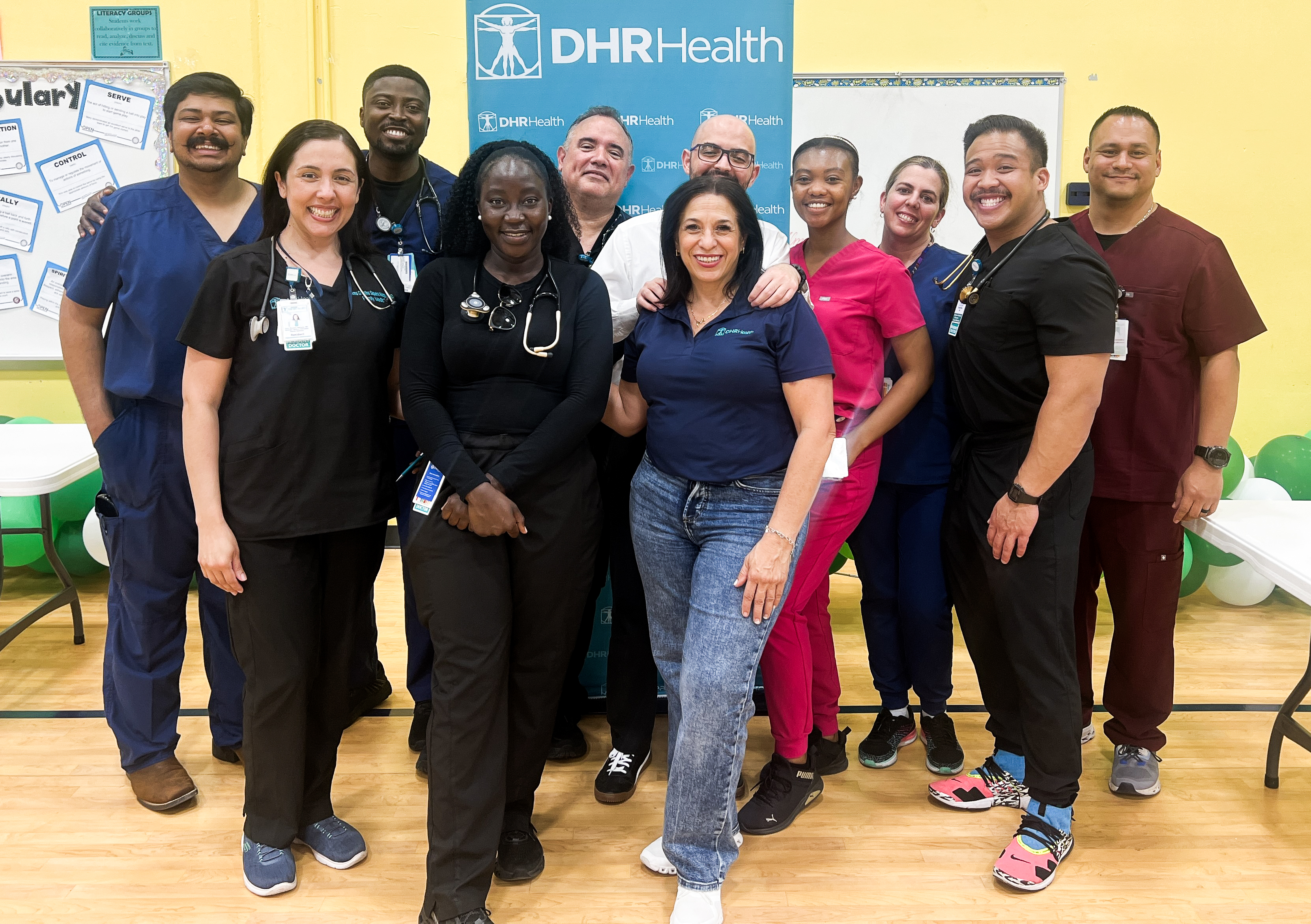 2025 Sports Physicals Story Group Photo